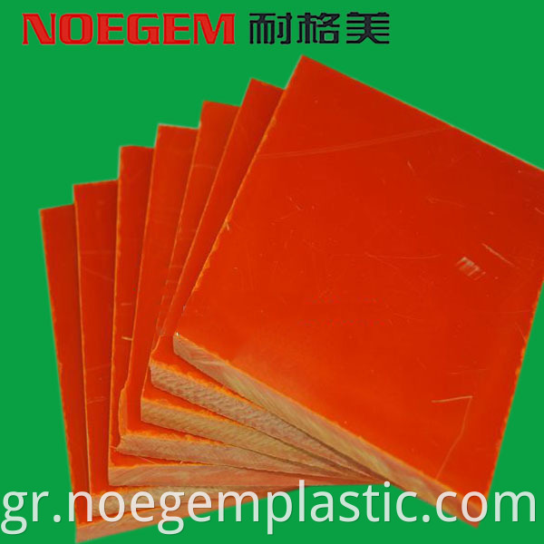 Orange Bakelite Sheet